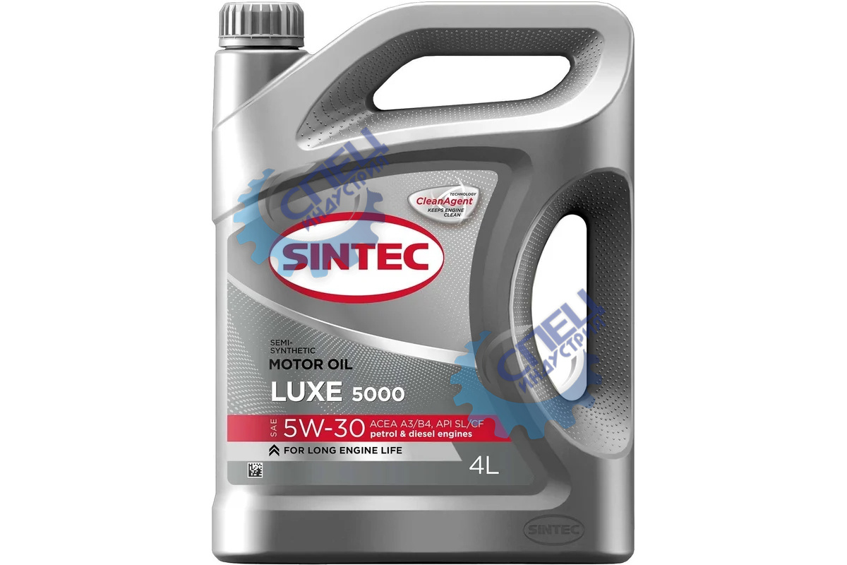 А/масло SINTEC Luxe 5000 5W30 п/с 4 л SL/CF