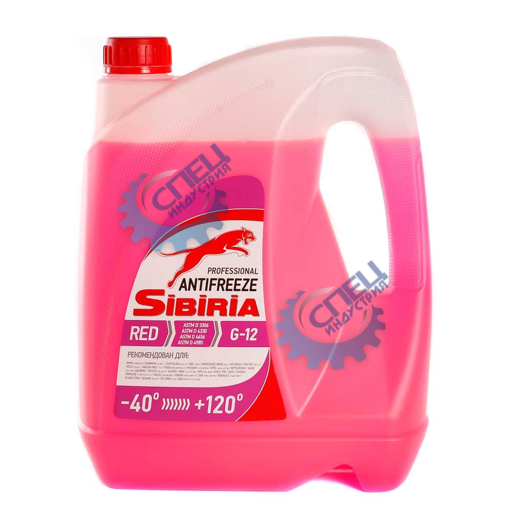 Антифриз SIBIRIA  G12 5кг