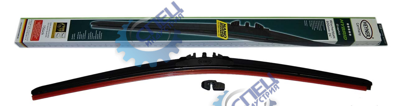 Щетка с/о 600 мм (HEYNER) 034 000 гибрид 1 шт 