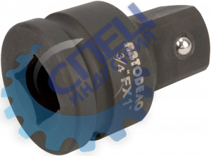 Переходник 3/4"х1" ударный (АвтоДело) CR-MO (15974) 40173