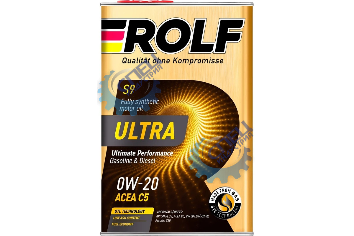 А/масло Rolf Ultra 0W20 4л C5 API SN plus