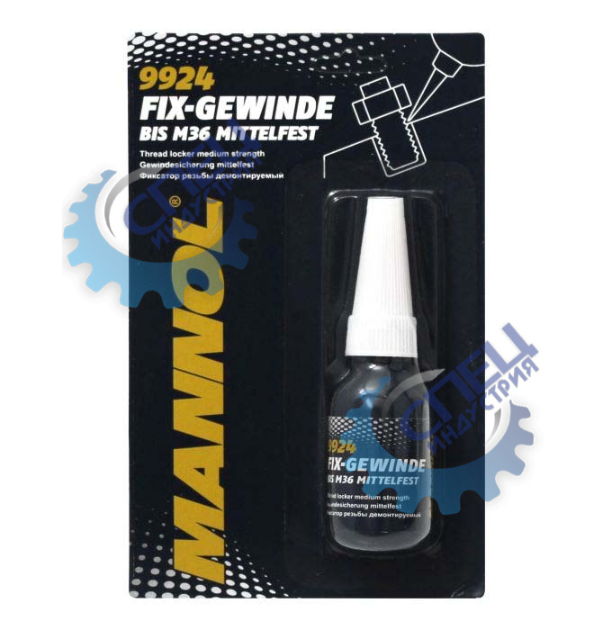 Фиксатор резьбы разъемный 10 гр (MANNOL)