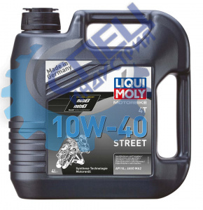 Масло 4T Liqui Moly 10W40 синт. 4л Motorbike Street