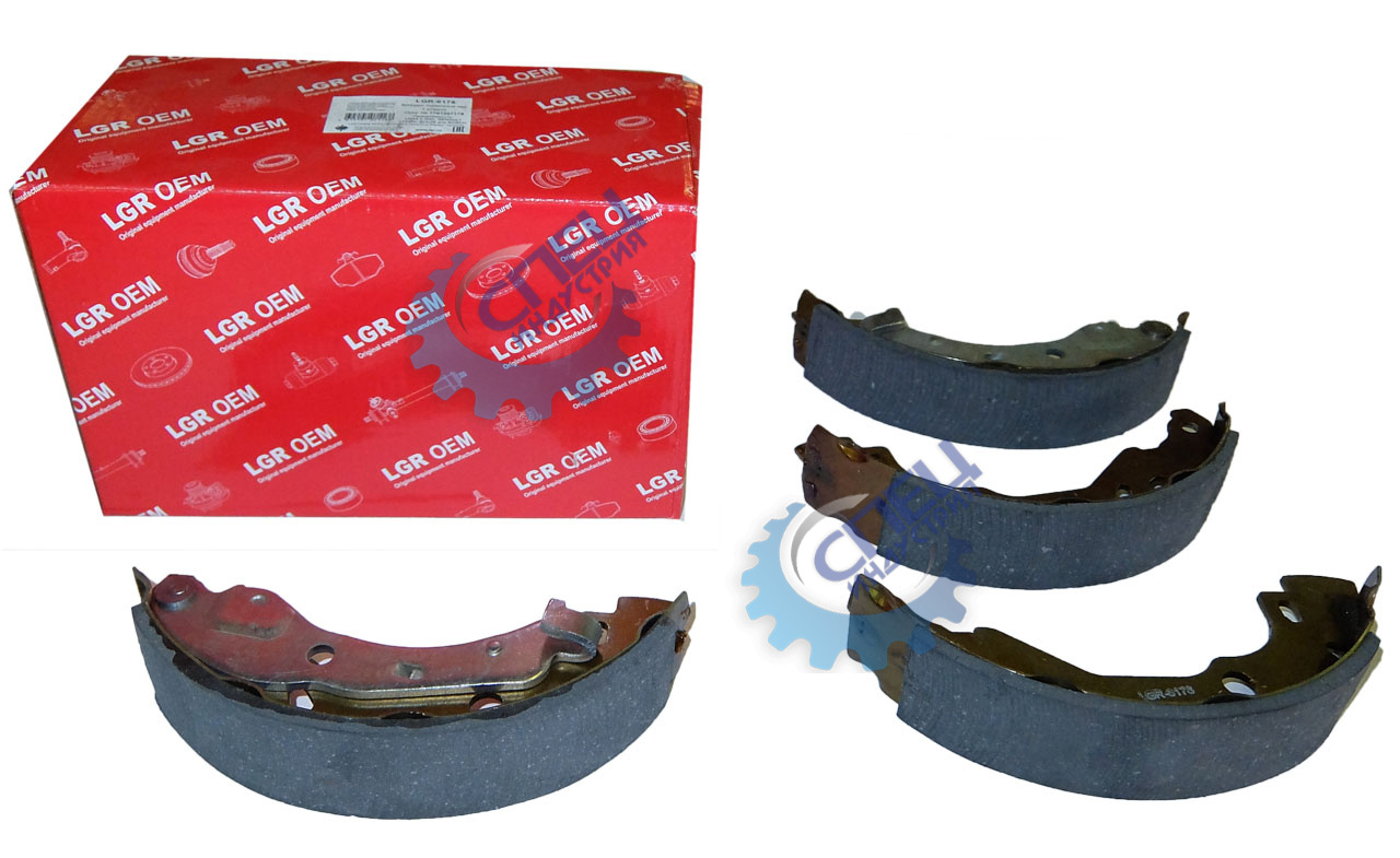 Колодка торм зад Лада Xray (LGR) барабан, 203*38, LGR6178, 7701207178  для механизма BOSCH