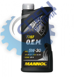 А/масло Mannol 5W30 7707  O.E.М. for Ford Volvo 1л