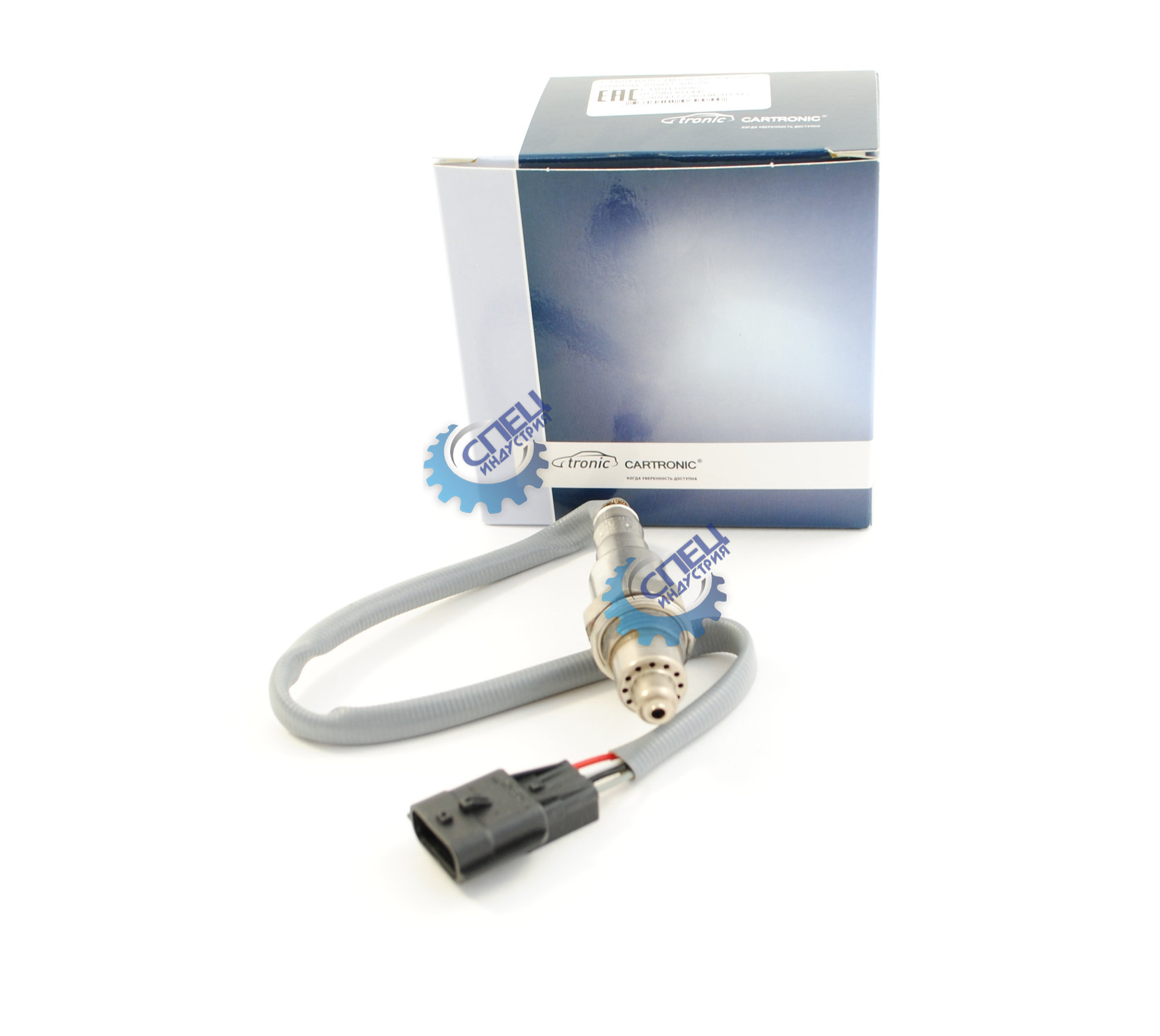 Лямбда-зонд Лада Ларгус 1,6л Renault Logan, Sandero после катализатора (Cartronic)