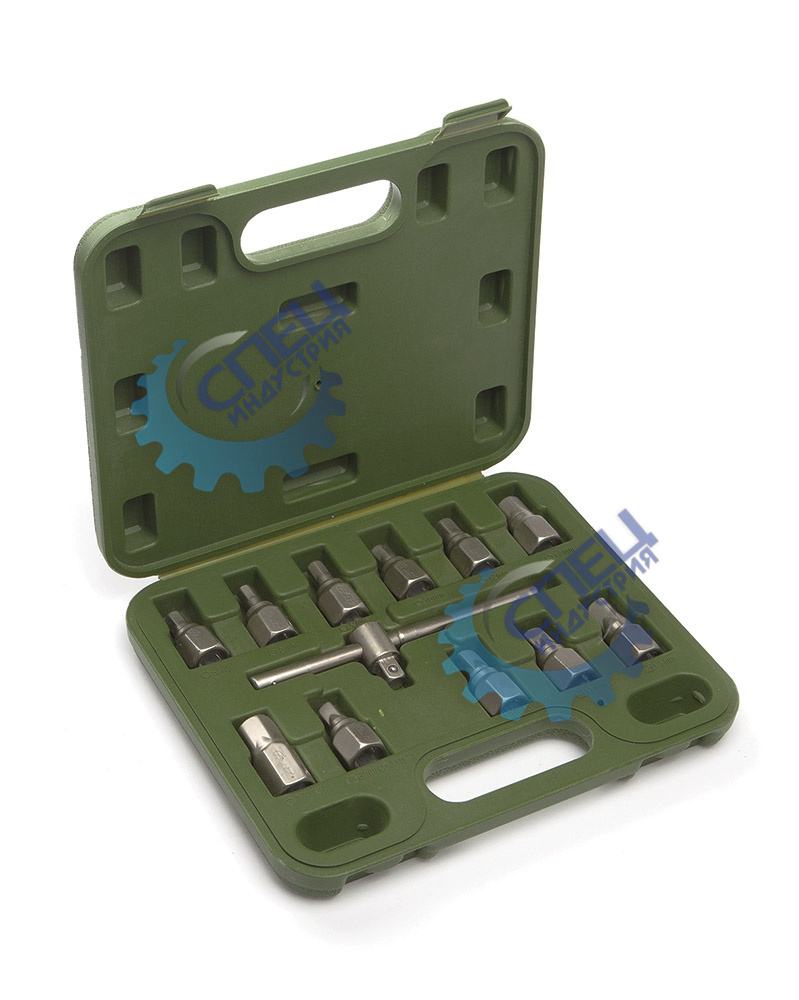 Головки набор 1/2" со вставкой Torx 8 пр 100 мм тип Т (ДТ)