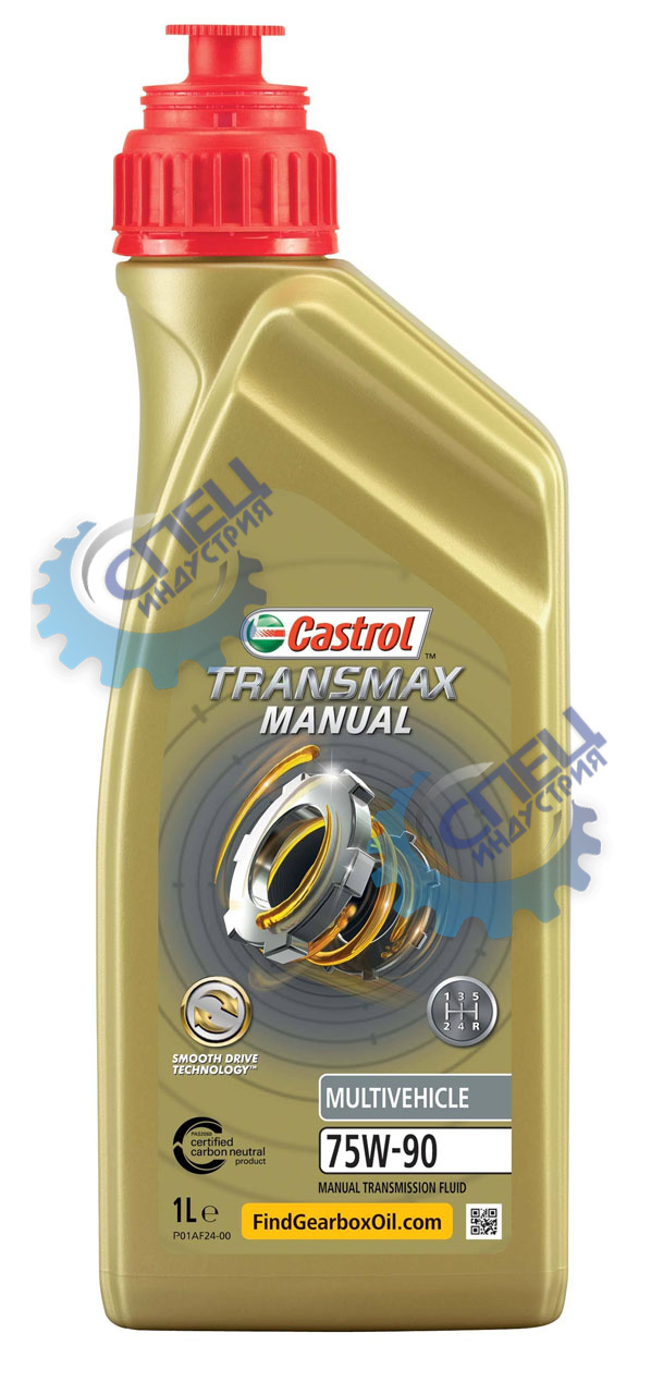 Масло трансм 75W90 GL-4 Castrol Transmax Manual Multivehicle  1 л (синт)