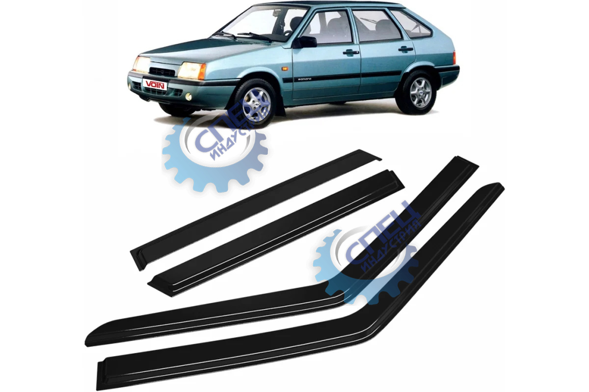 Дефлектора боковых стекол ВАЗ-2109-99 (VOIN) накл к-т