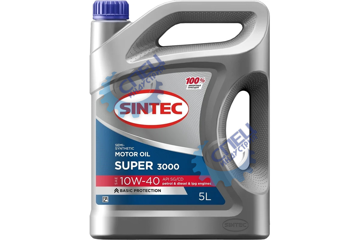 А/масло SINTEC Super 3000 10W40 п/с 5 л