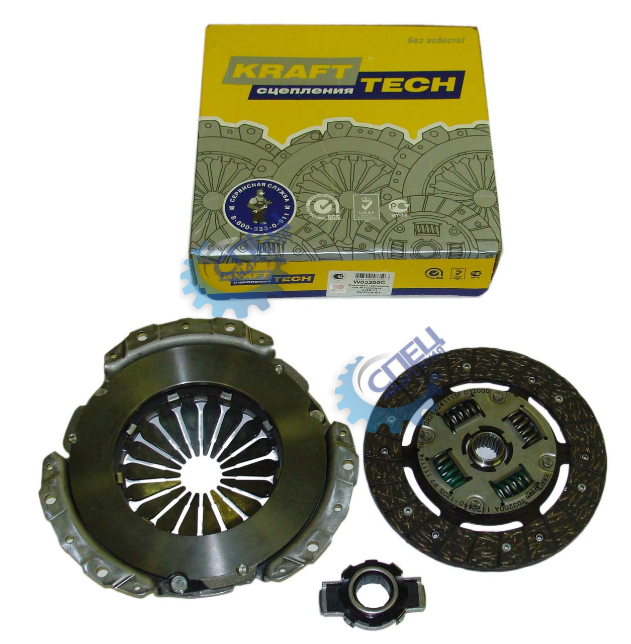 Компл сцепл ВАЗ-2110 (KRAFTTECH) W 03200C