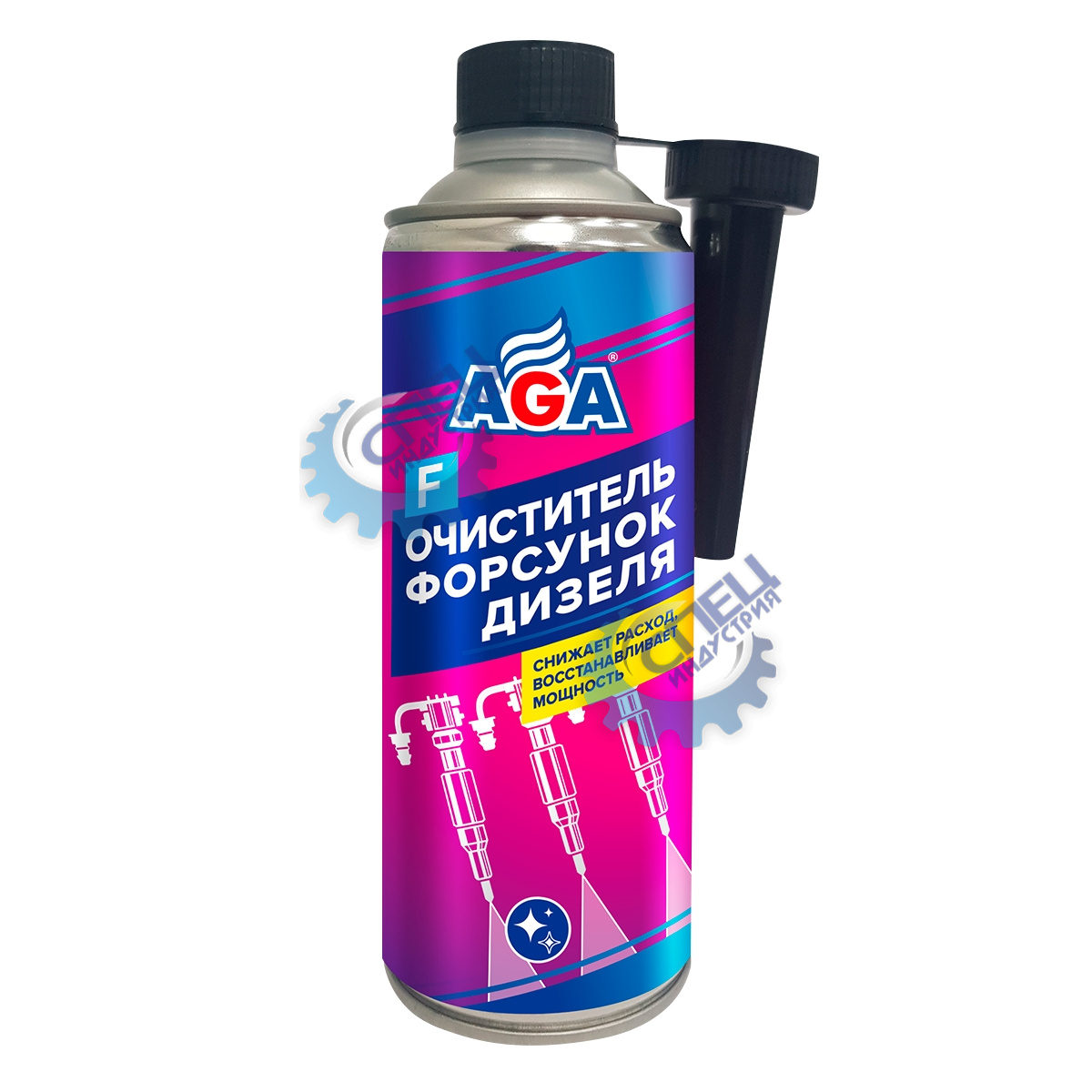 Очиститель форсунок дизеля 335 мл (AGA) AGA802F