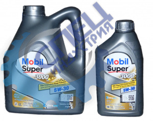 А/масло Mobil Super 3000 XE 5W30 PROMO (4+1) л