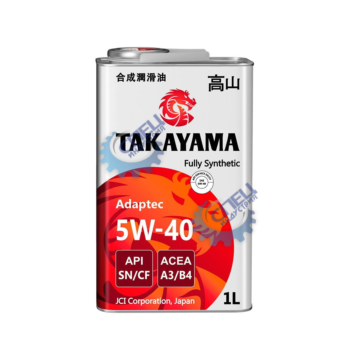 А/масло TAKAYAMA (МЕТАЛЛ) 5W40 син 1 л SN/CF А3/В4 Adaptec