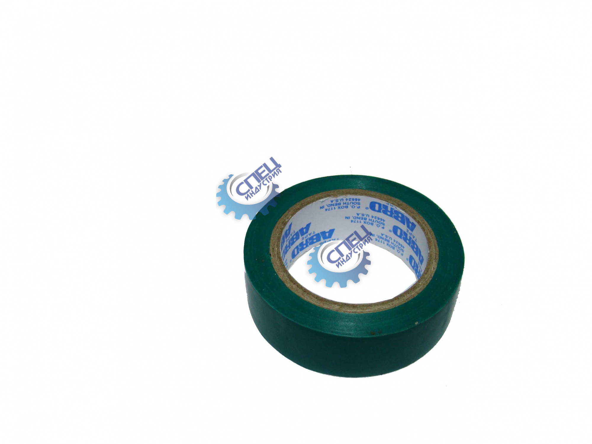 Изолента ПВХ 18мм*9,1м зеленая (ABRO) ET-912