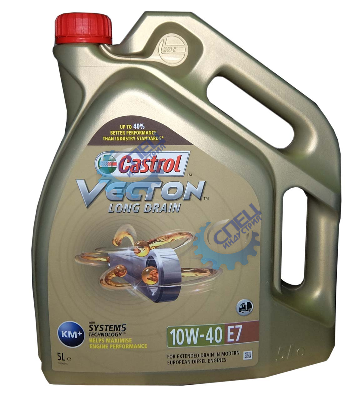 А/масло Castrol Vecton Long Drain  10w40 E7  5 л