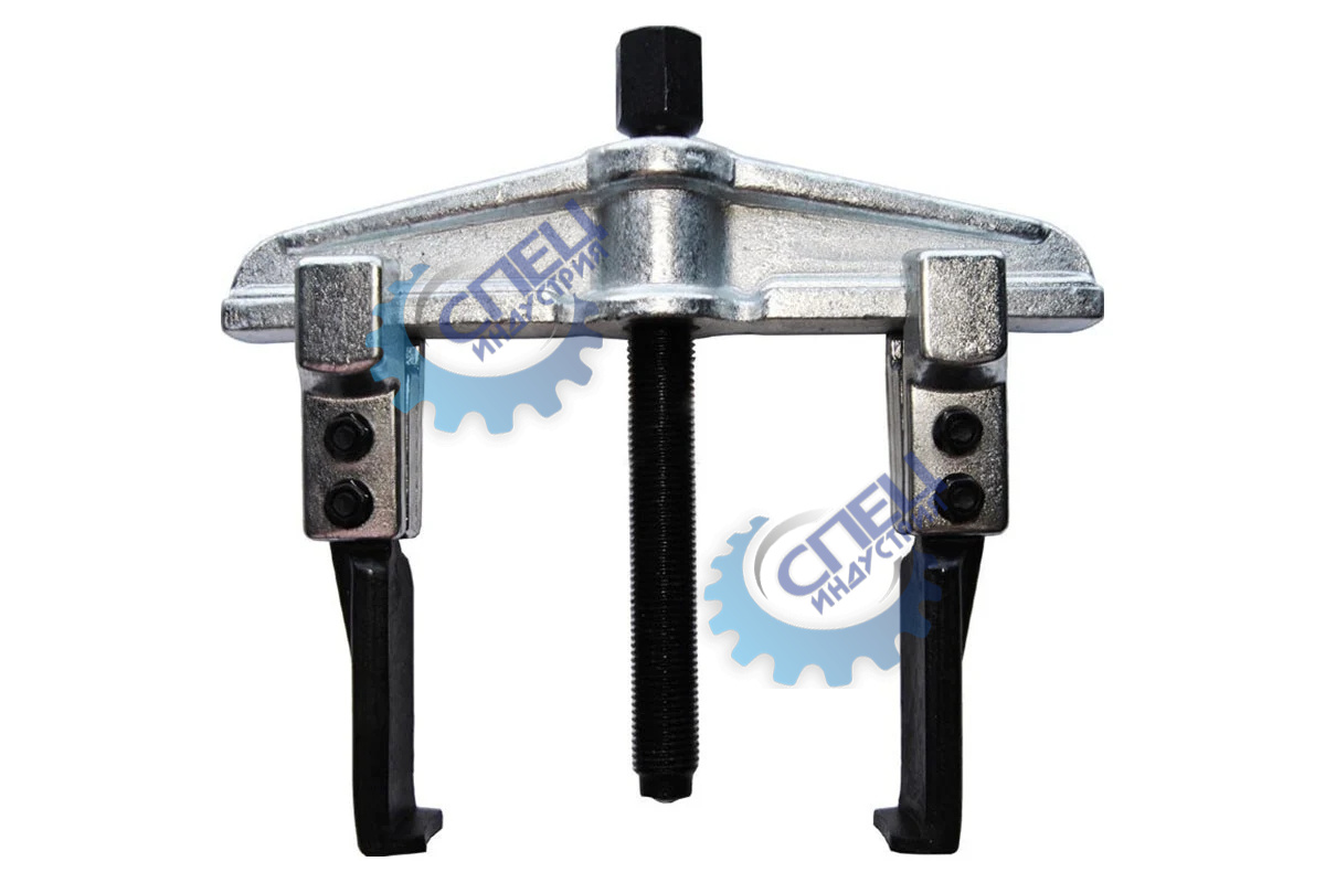 Съемник подшипников 2-х лапый раздвиж 100мм ф25-130мм (АвтоДело) с тонкими захватами (13909) 41861