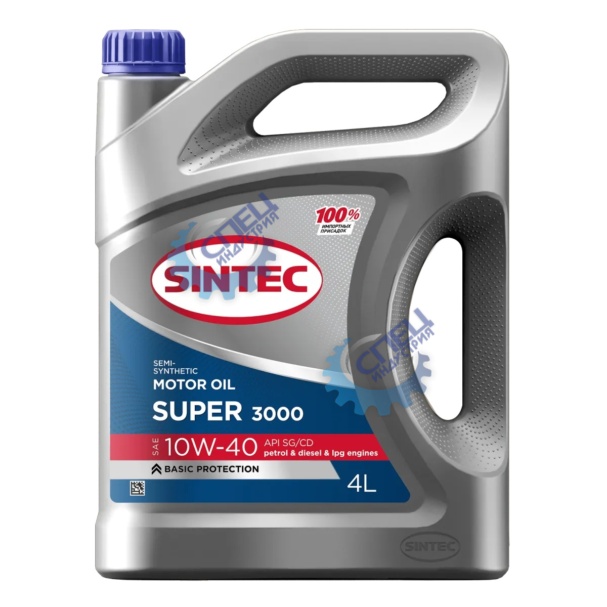 А/масло SINTEC Super 3000 10W40 п/с 4 л