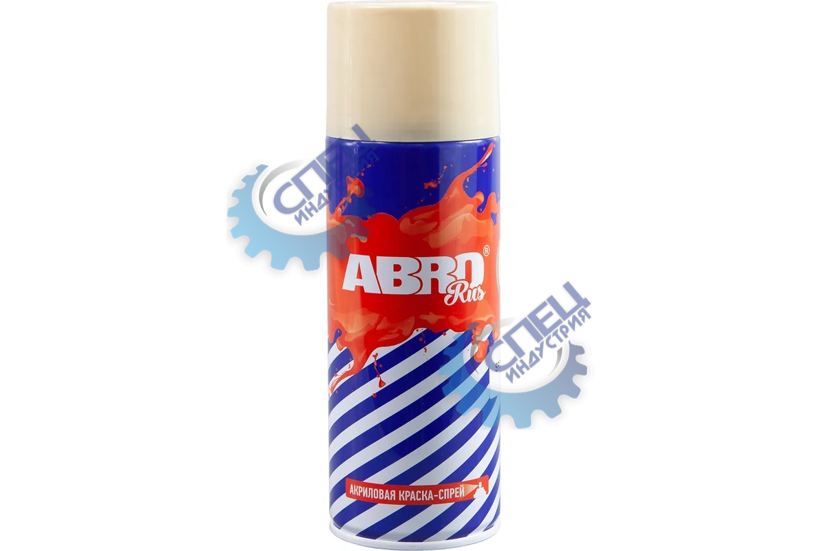 Краска акрил   Светло-серая аэр 473 мл (ABRO) SPO-009-R 