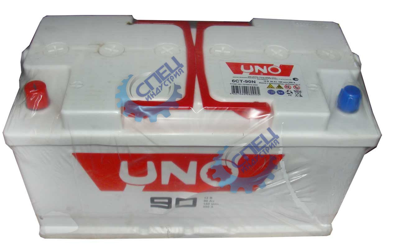 АКБ 90 UNO (EN780) ДШВ 353х175х190 залит