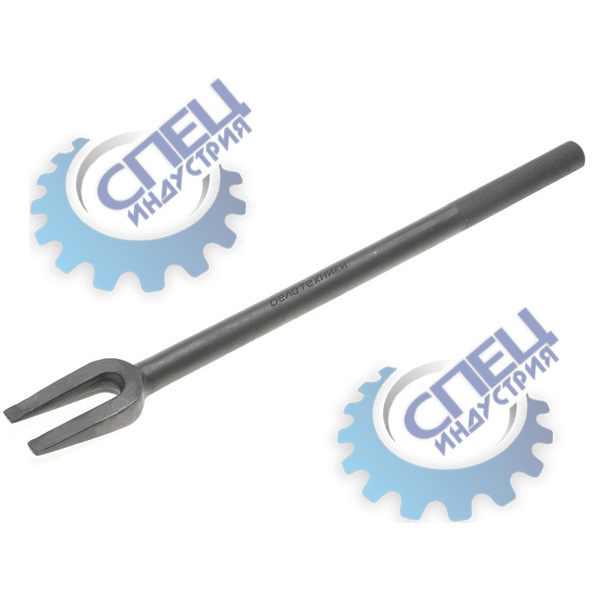 Съемник шаровых соед  "вилка" зев 18 мм L 400 мм  (ДТ)