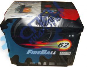 АКБ 62 Fire Ball (EN530) ДШВ 242х175х190 залит