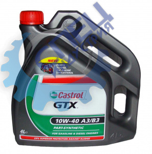 А/масло Castrol GTX 10W40 (A3/B3) 4 л