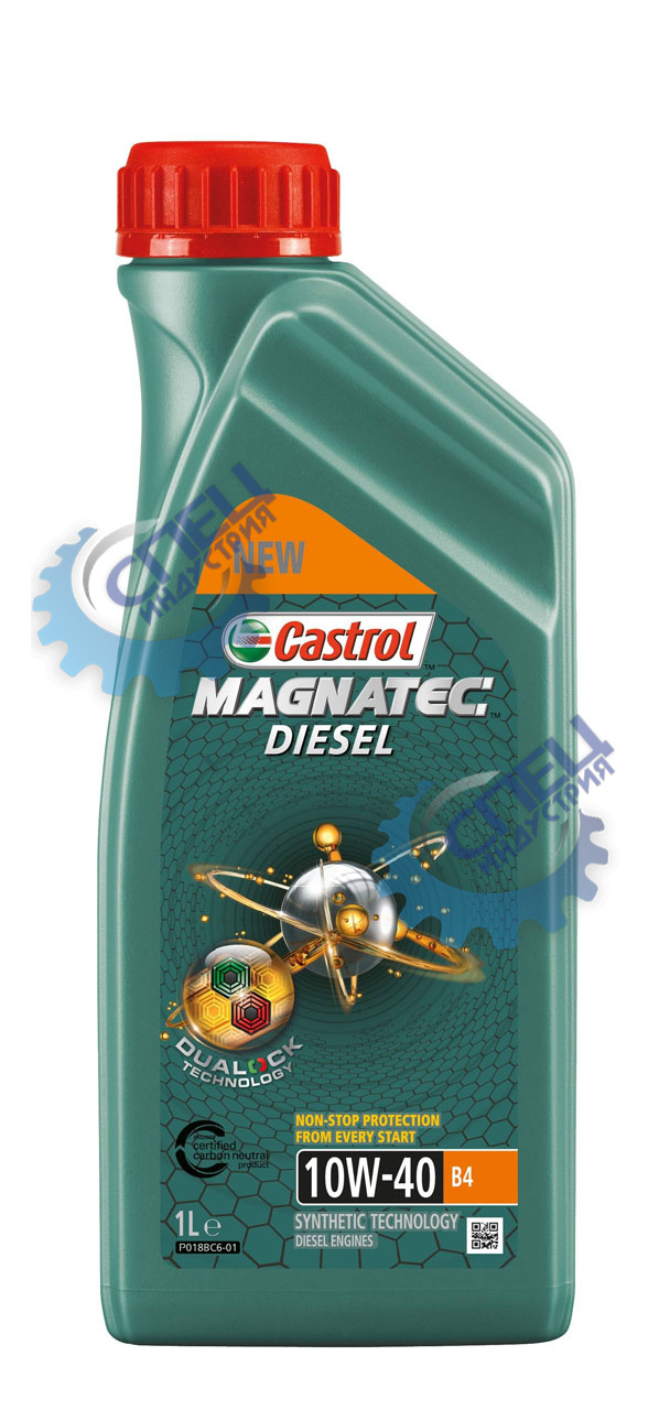 А/масло Castrol Magnatec (Diesel) 10w40 (В4) R  1 л DUALOCK