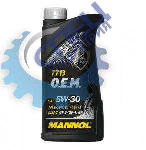 А/масло Mannol 5W30 7713  O.E.М. for Korean cars 1л