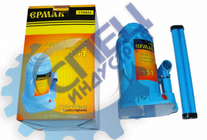 Домкрат гидравл бутыл 15т h 230-460 мм (Ермак) 770-095