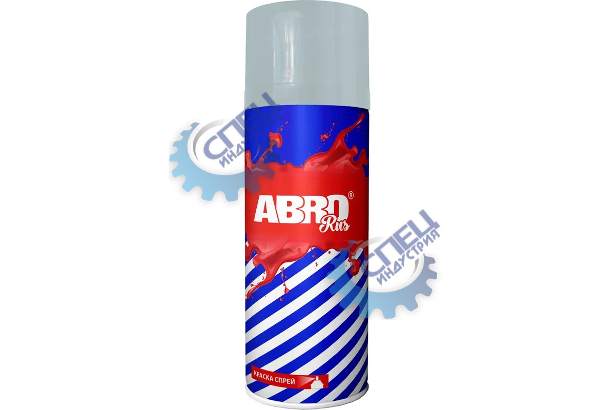Краска акрил   Серебряно  Серая ABRO Rus 039 (аэр) SPO-125-R