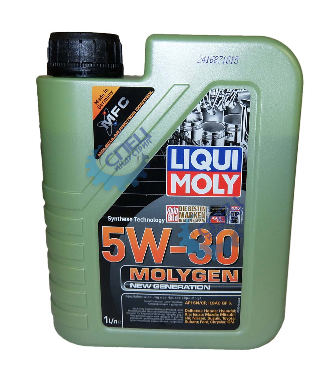 А/масло Liqui Moly 9041 MOLYGEN  New Generation 5W30  1л