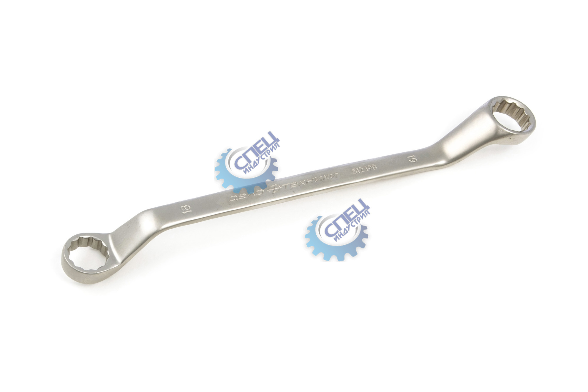 Ключ накидной коленч 18*19 (ДТ)