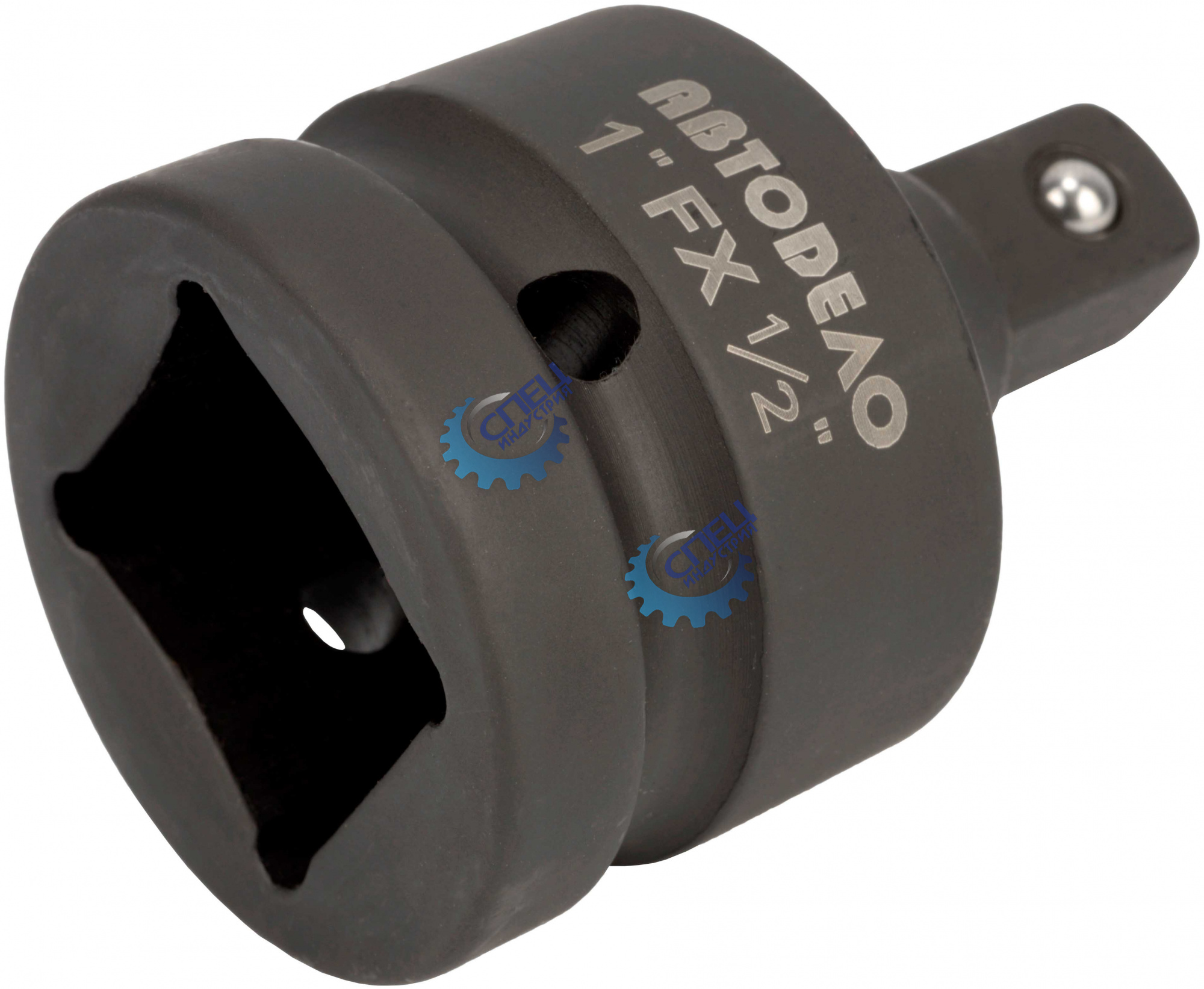 Переходник 1"х1/2" ударный (АвтоДело) CR-MO (15975) 40174