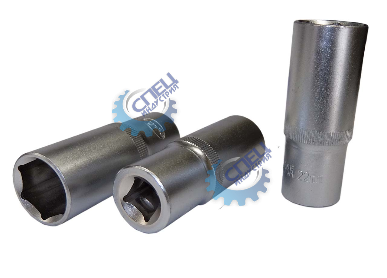 Головка  *8 1/4" 6 гр (АвтоДело) удлин (14703) 39378
