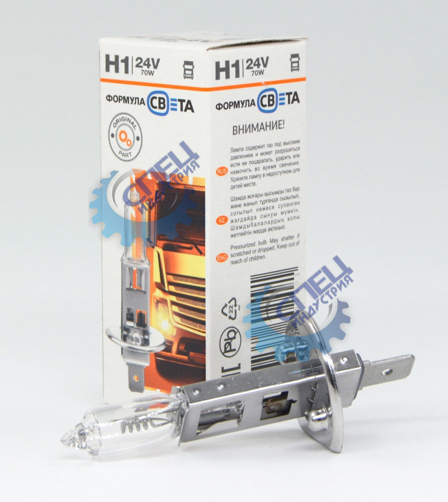 Лампа галог H1 24V70W (Formula sveta)