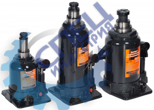 Домкрат гидравл бутыл 4т h 150-345 мм (АвтоДело) 2-х плунжерный в коробке (13259) 43104