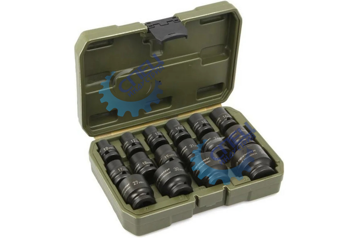 Головки набор 1/2" ударные 16 пр (ДТ) 
