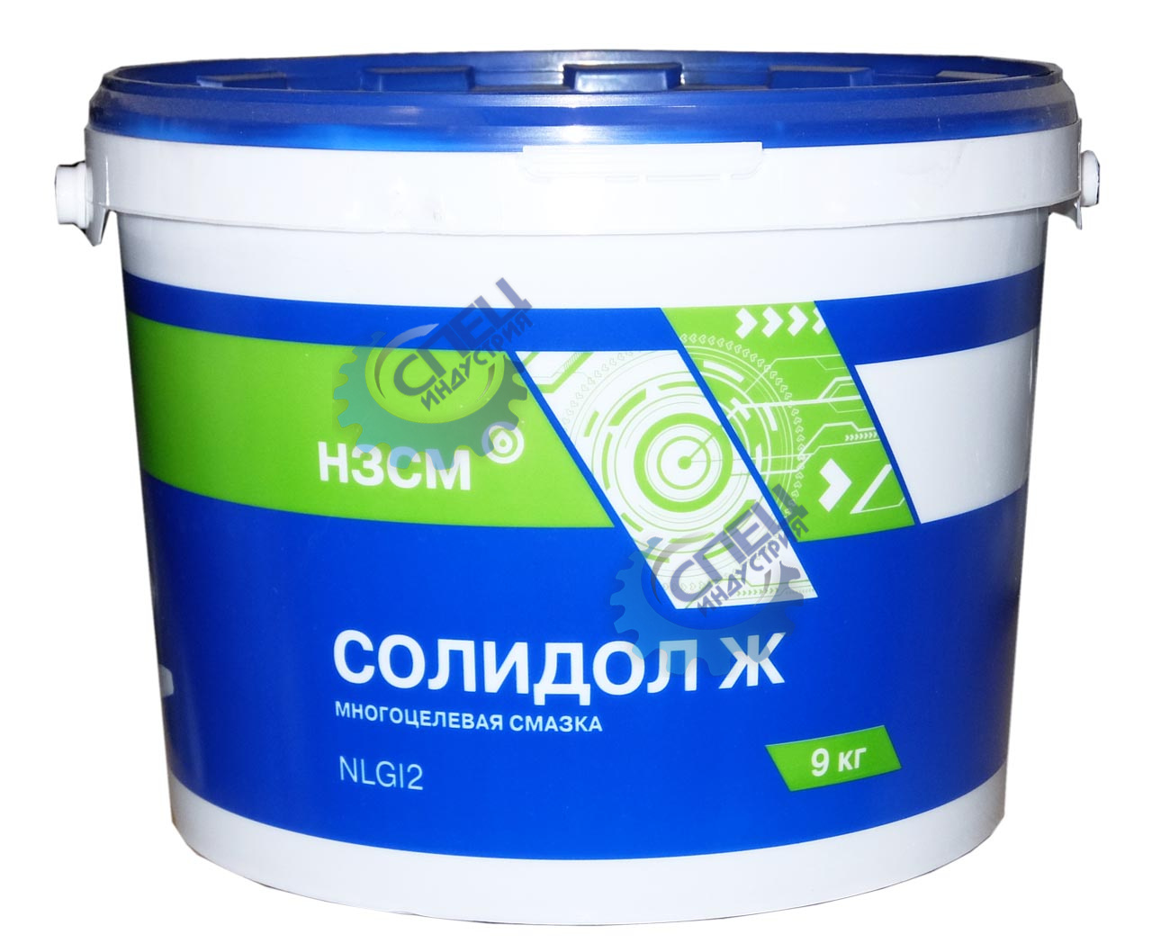 Смазка Солидол Ж ГОСТ-1033-79 9 кг (НЗСМ) ведро
