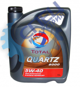 А/масло Total Quartz 9000 5W40  5 л