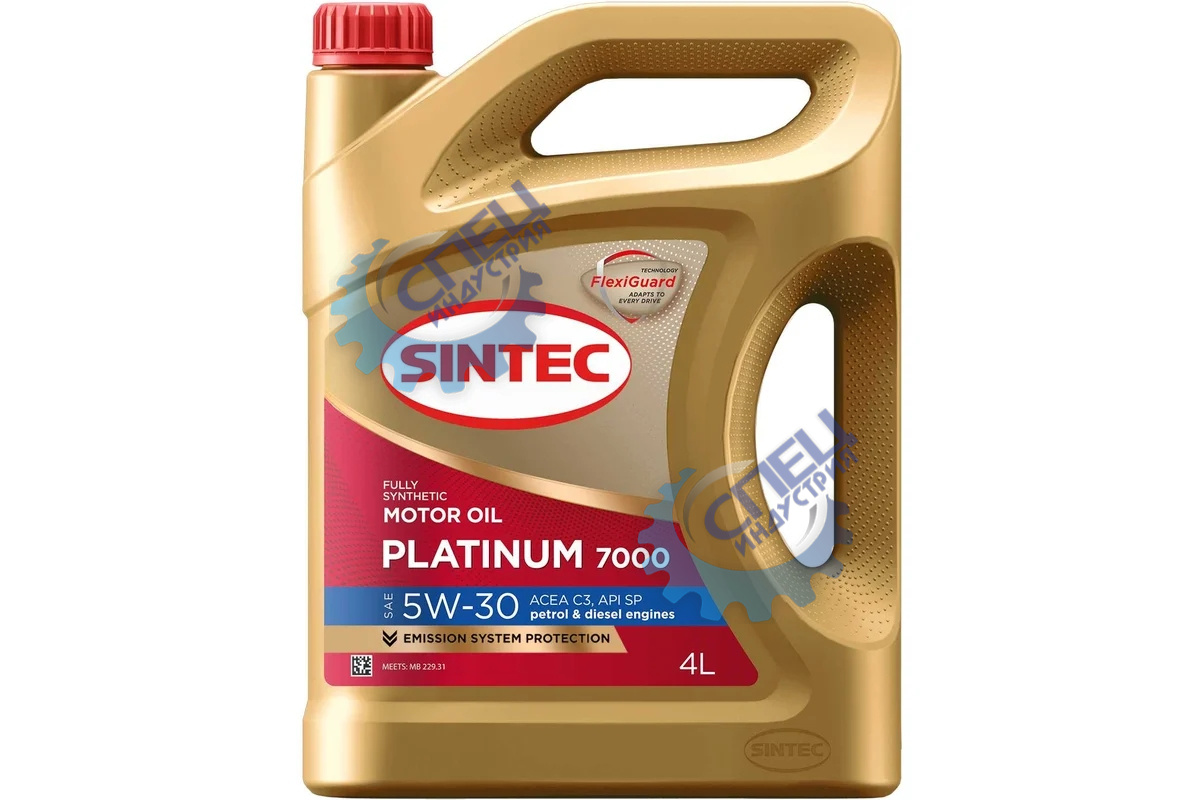 А/масло SINTEC Платинум 7000 5W30  API SL ACEA С3 API SP 4л 