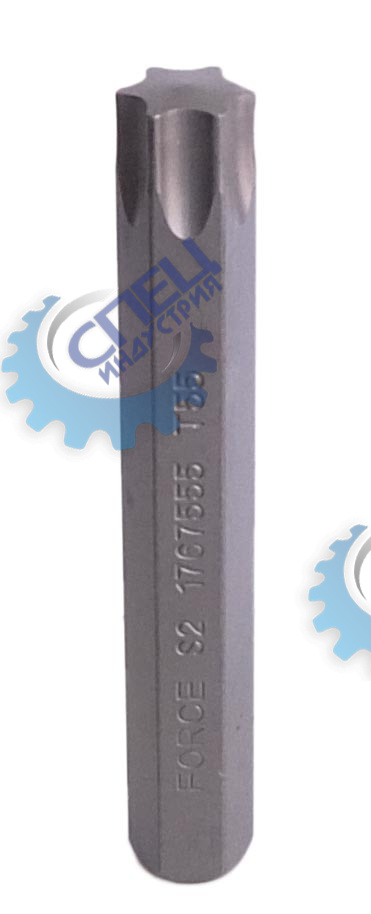 Вставка 1/2" Torx T55 75мм (Force) удлин 1767555