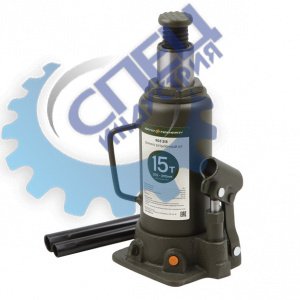 Домкрат гидравл бутыл 15т h 205-390мм (ДТ)