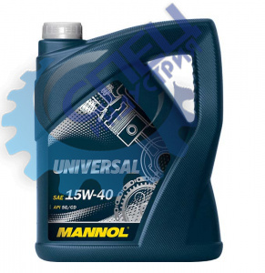 А/масло Mannol UNIVERSAL 15W40  5 л