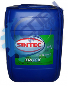 А/масло SINTEC Truck 15W40 20л  CI-4/SL