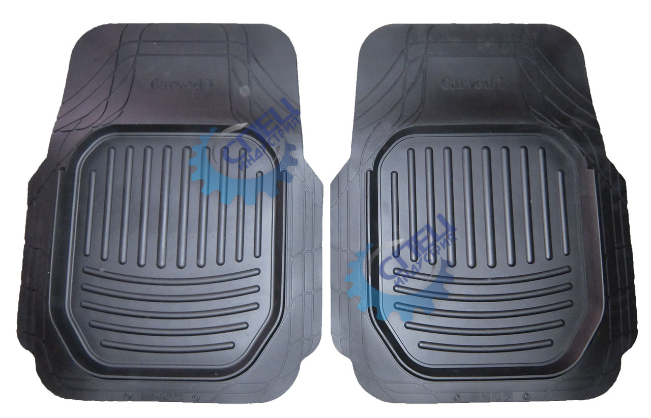 Коврик салона Универсальный резиновый (СРТК) перед 2шт.