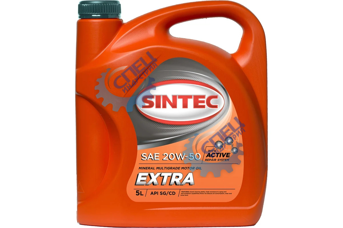 А/масло SINTEC Extra 2000 20w50 5 л API sJ/CF