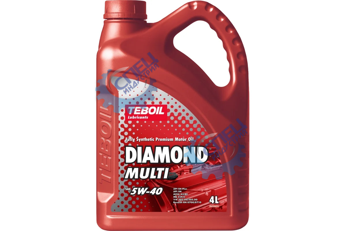 А/масло TEBOIL DIAMOND MULTI 5W40  4 л