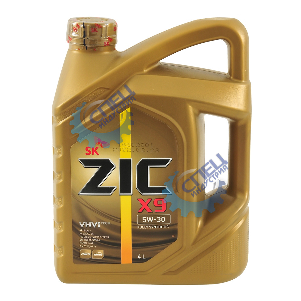 А/масло ZIC X9  5W30  4 л