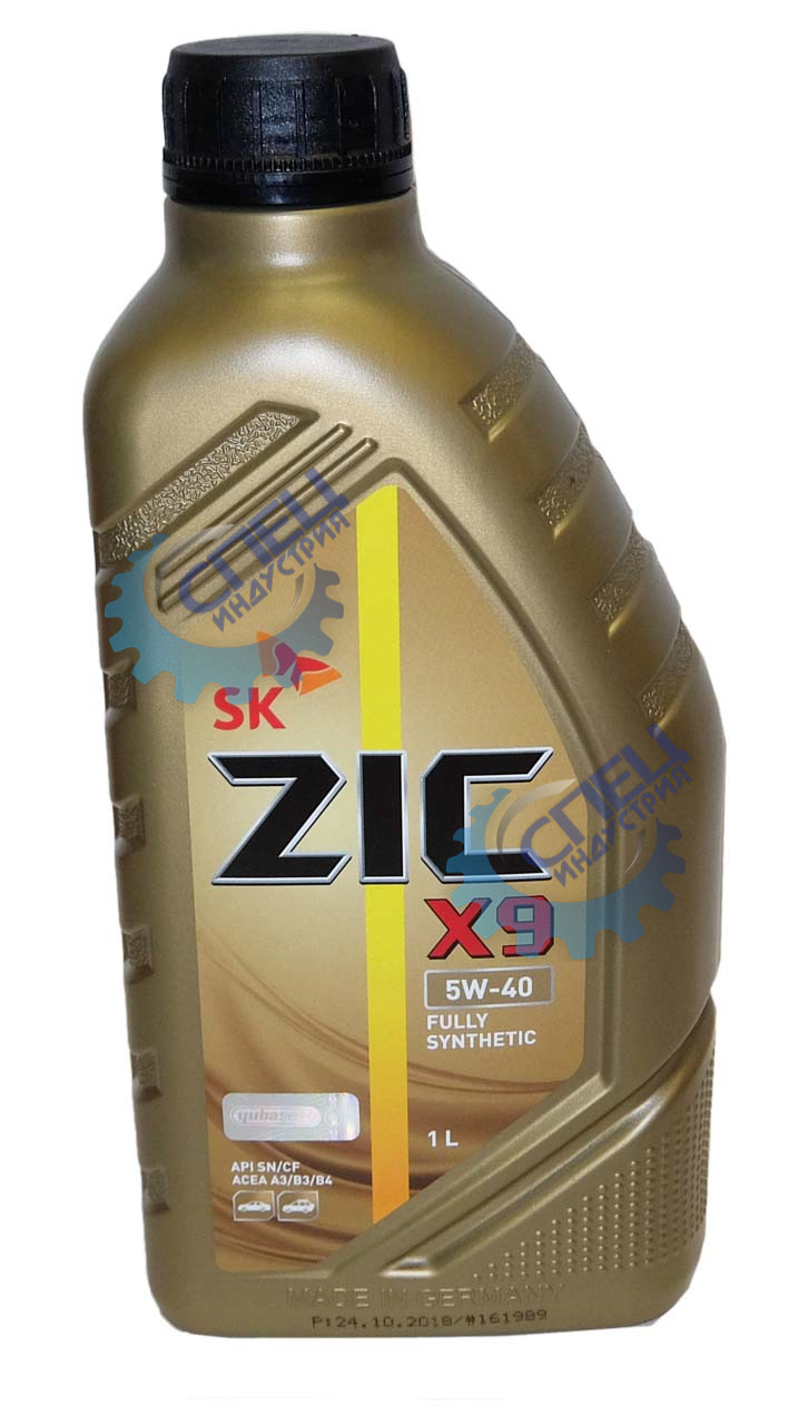 А/масло ZIC X9  5W40 1 л 